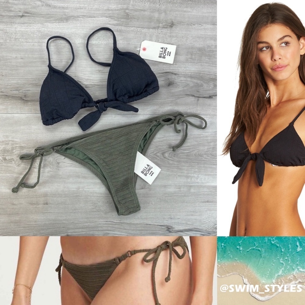 ☀️BILLABONG☀️ SWEET SANDS TRI TIE SIDE BIKINI SET